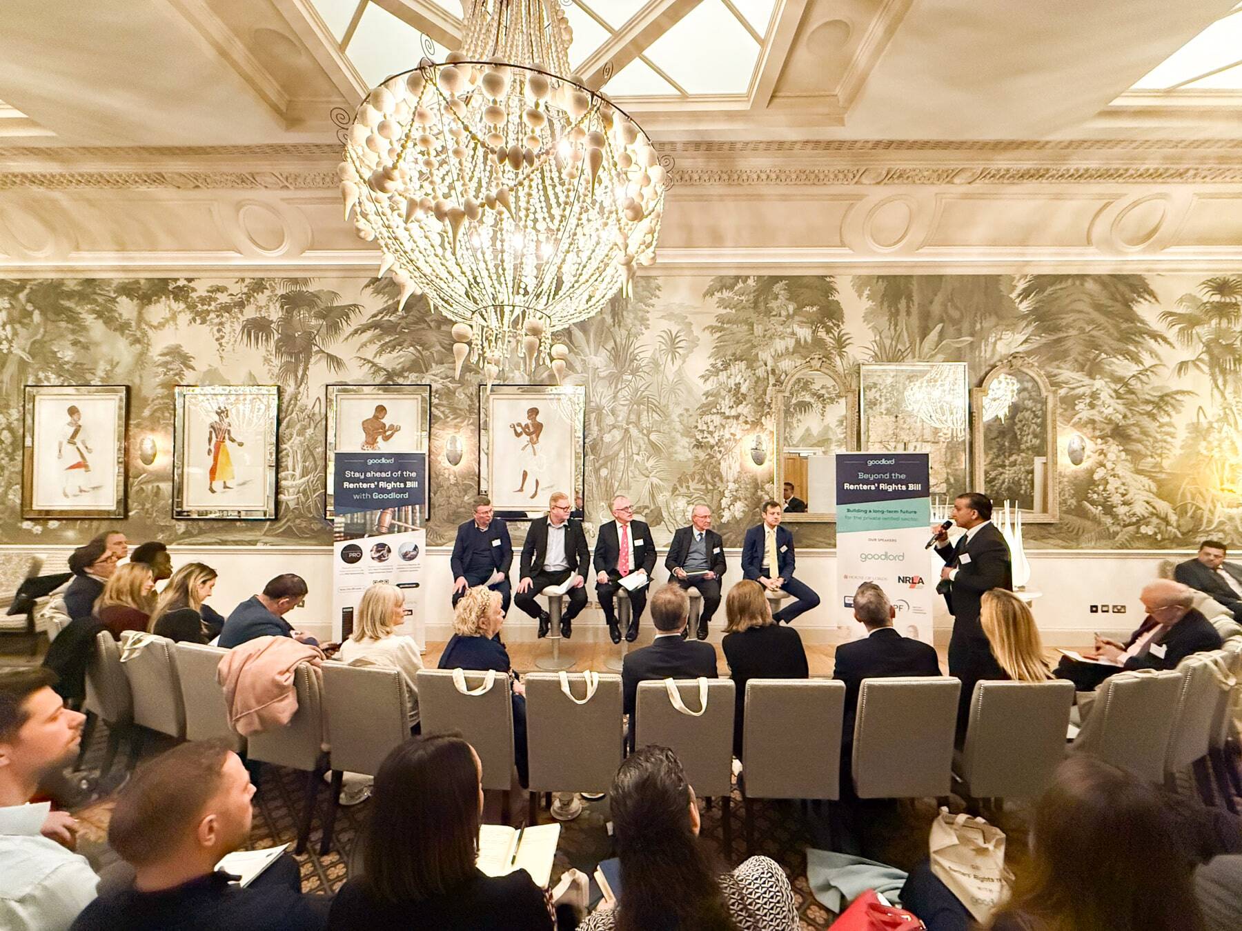 Conservative Councillor for Epping Forest and Managing Director of Three Oaks Estates, Darshan Sunger, addresses the panel.