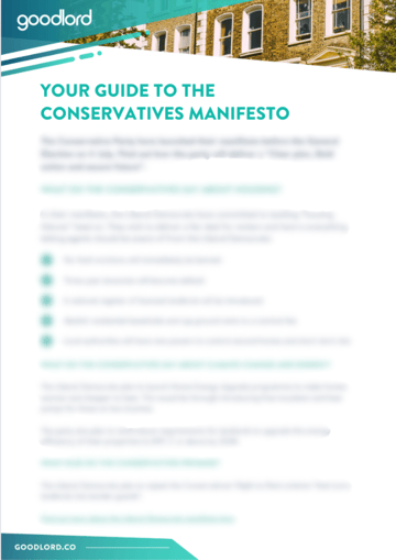 INFOSHEET: A letting agents guide to the Conservative Party's manifesto