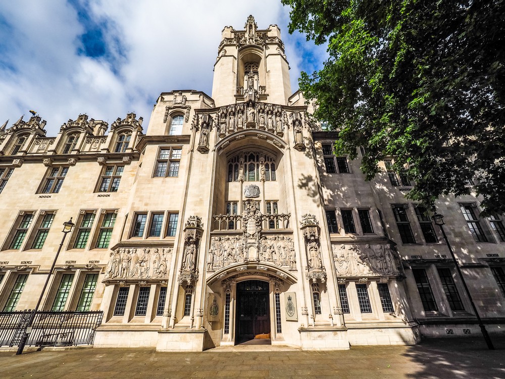 Law building in London