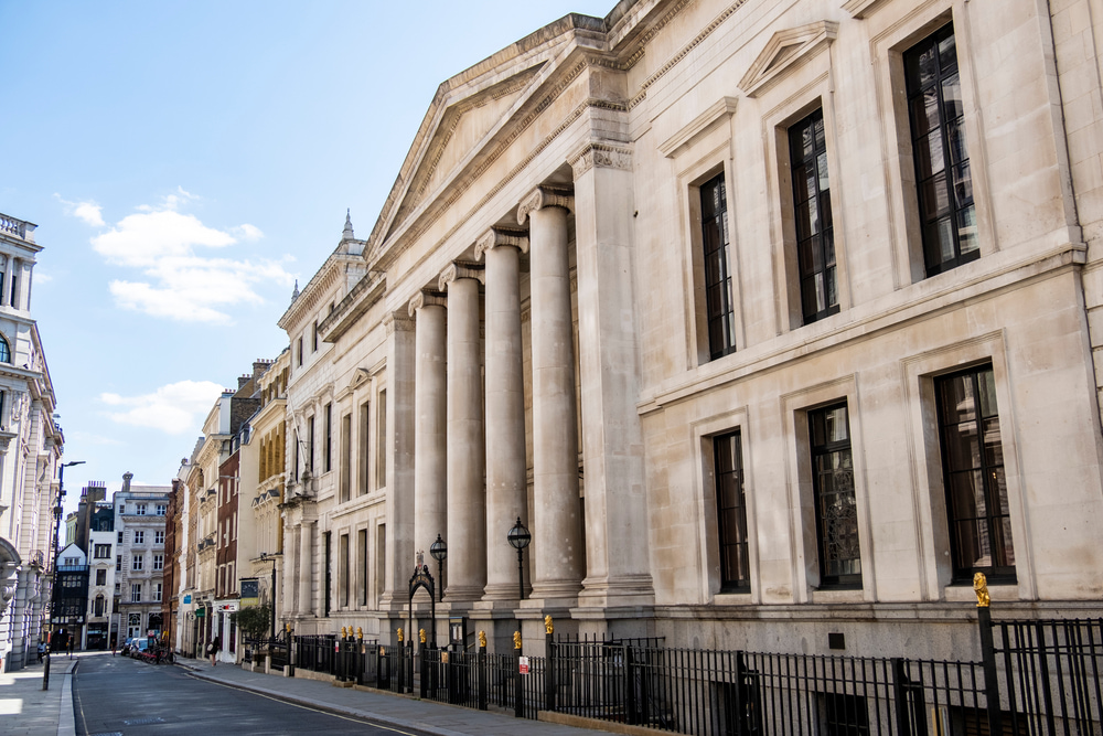 Law building in London